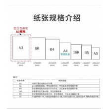 得力A3紙